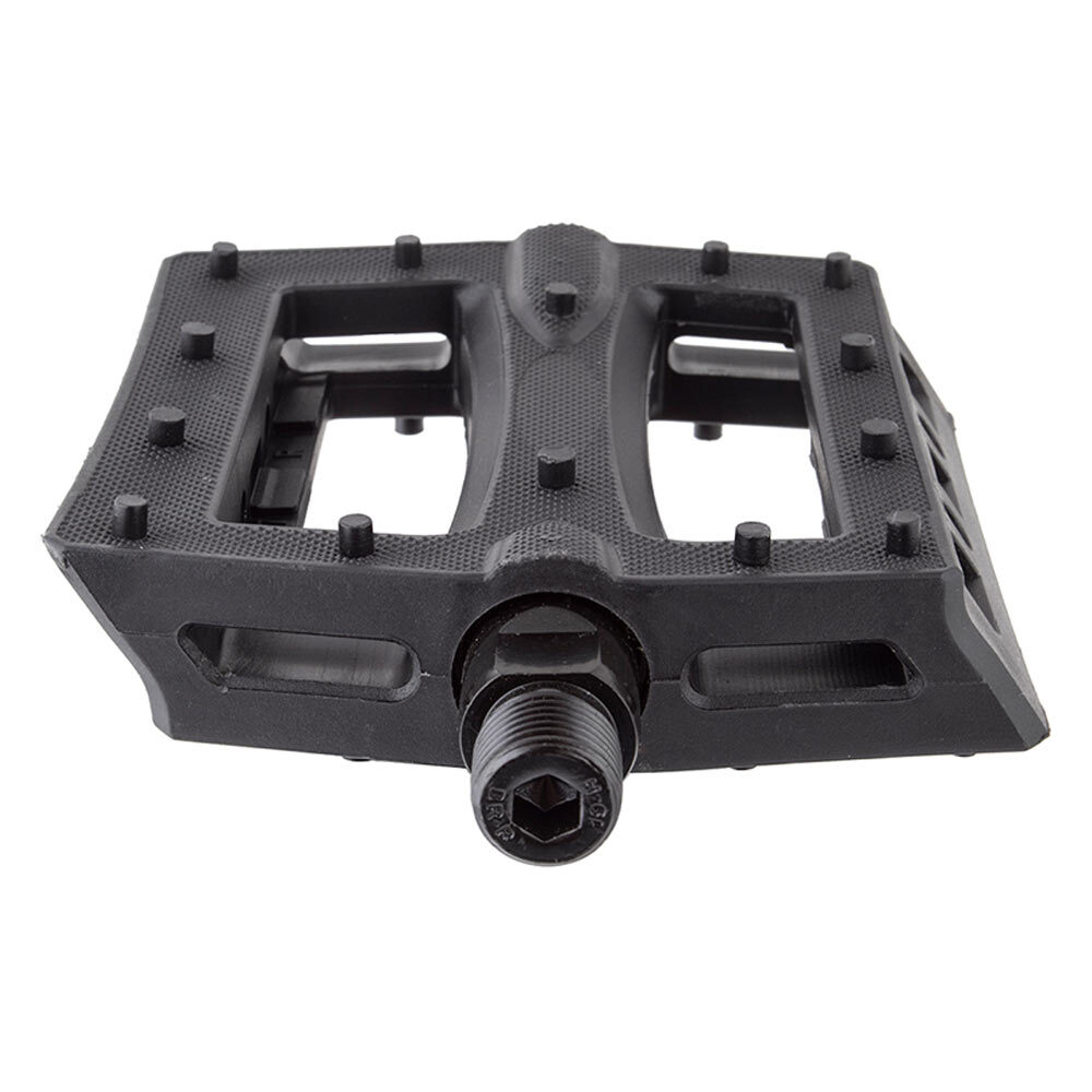 Black Ops Traction Composite Platform Pedals 1/2" Black