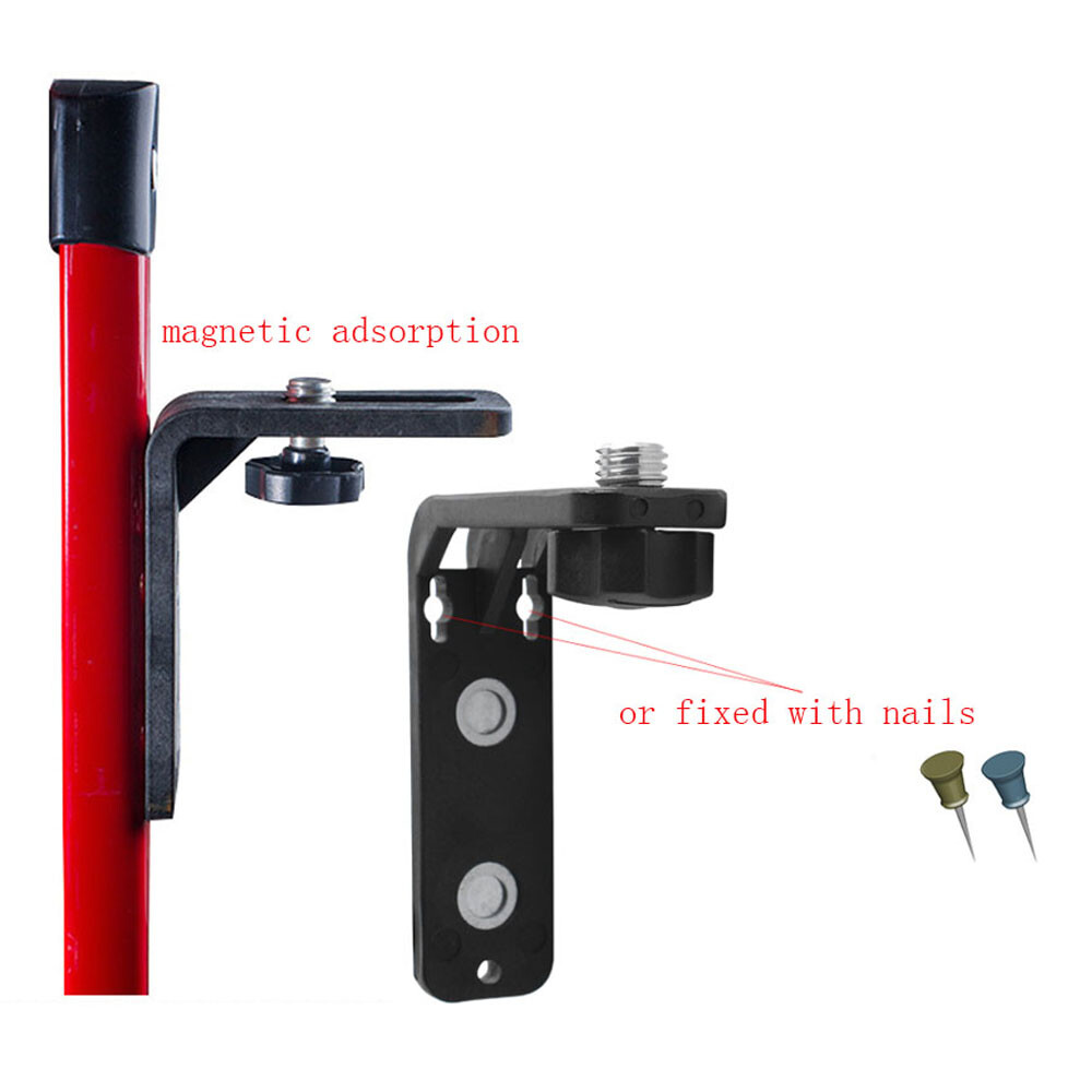 Strong Magnetic Laser Leveling Support Attracts Adjustable Hang Wall Bracket New