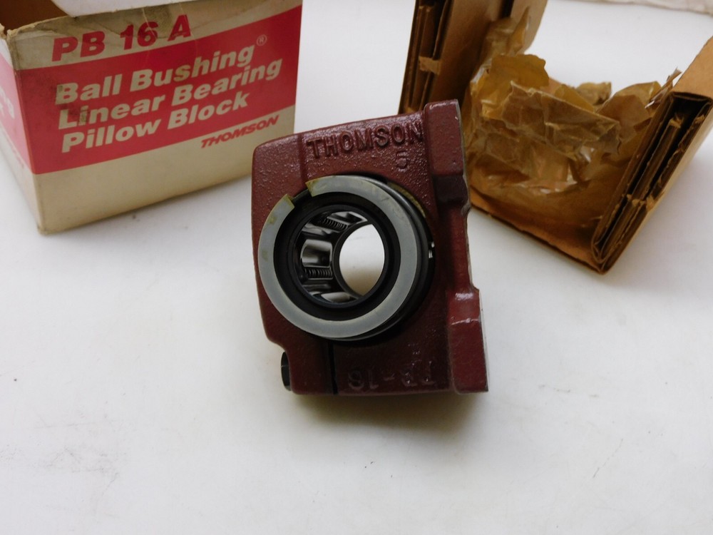 THOMSON PB16A BALL BUSHING LINEAR BEARING PILLOW BLOCK 1" BORE