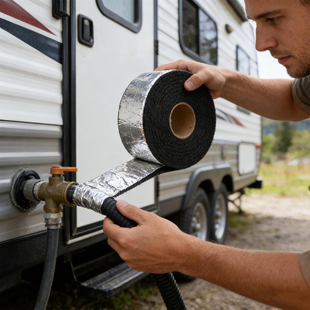 Pipe Insulation Wrap Waterproof Thickened Cold-Proof Winter Outdoor