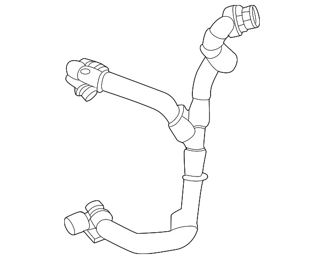 Genuine GM Rear Hose 85510852