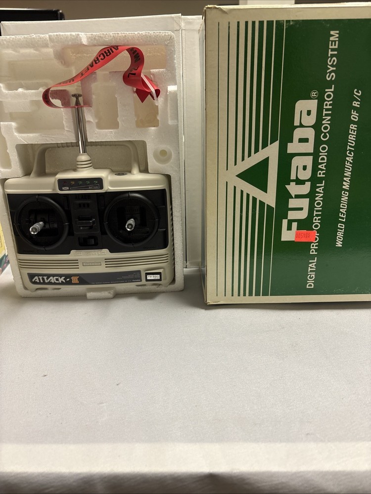Futaba Attack III Remote Control FP-2V with R112JE  IN BOX UNTESTED