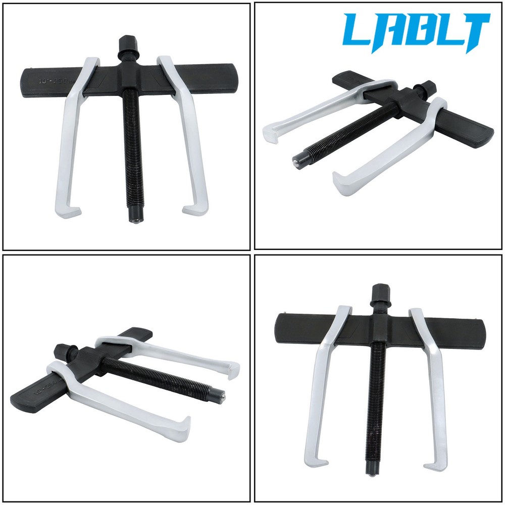 LABLT 10 Inch 2-Jaw Gear Puller Adjustable For Bearing Puller Gears Removal Tool