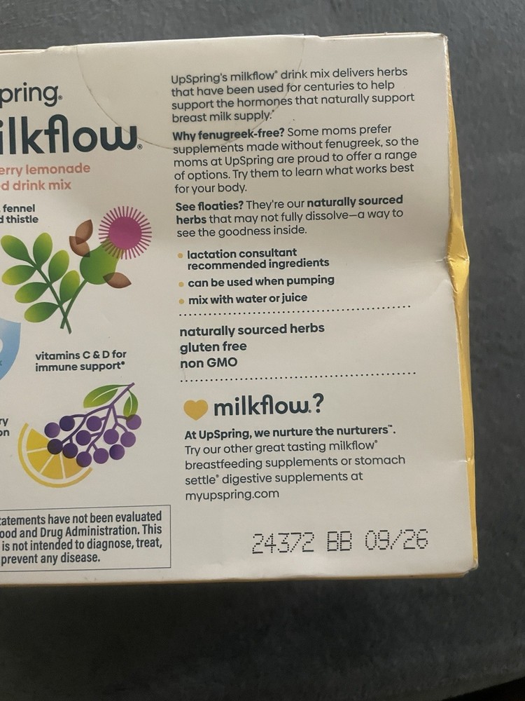 UpSpring Milkflow Breastfeeding