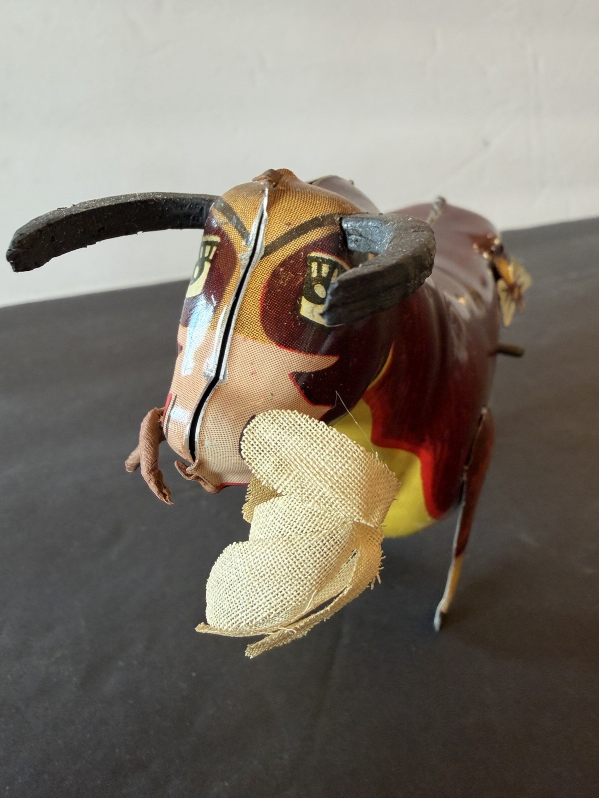 Fredinand the Bull & Box, Louis Marx & Co, NYC/USA, c. 1938.