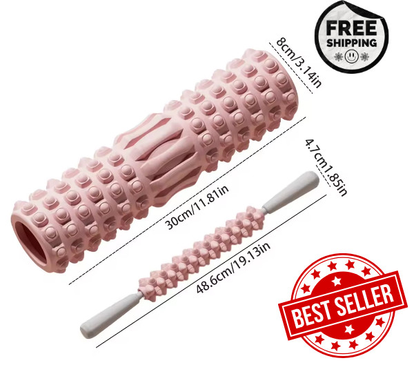 Foam Roller Density Deep Tissue Massager Muscle Massage Recovery Tools