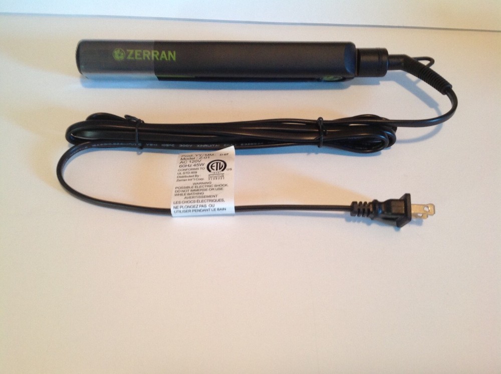 Zerran Reform Vibrating Ceramic Flat Iron 1 Inch