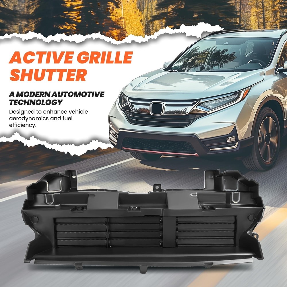 HECASA Active Grille Shutter Compatible with 2017-2019 Honda CR-V Replacement...