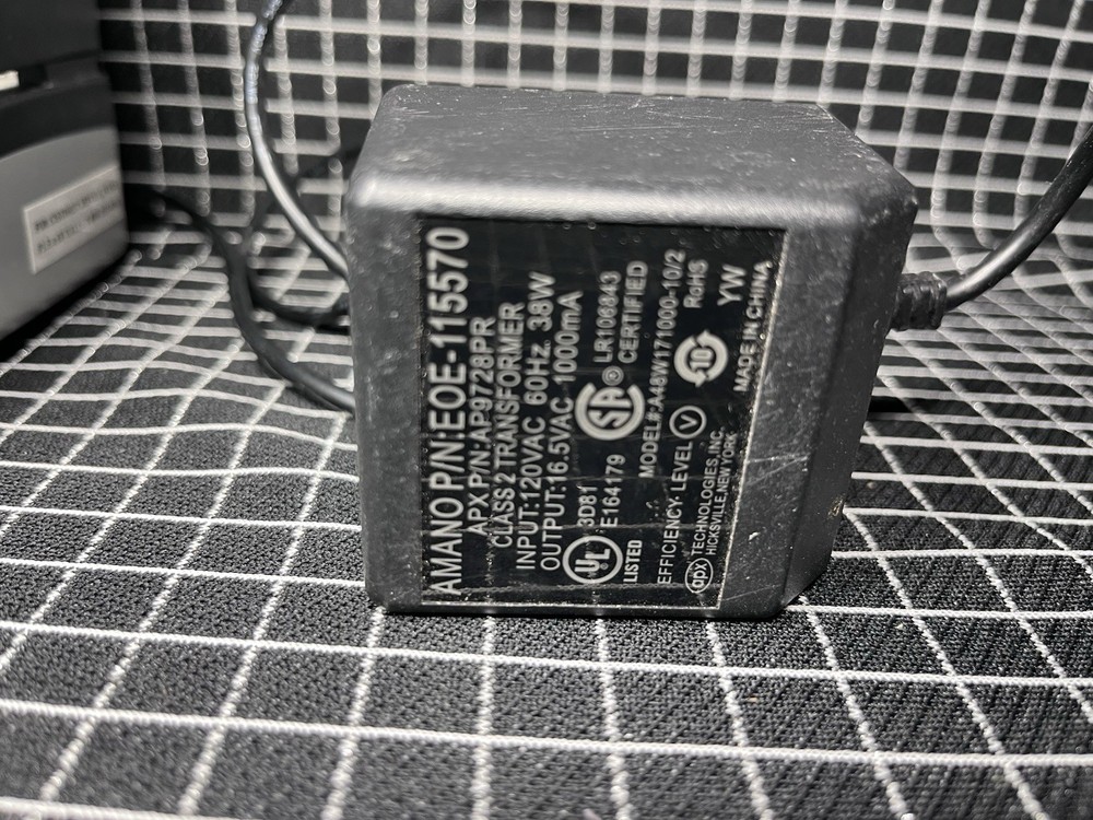 Amano Pix-55 Time Clock Electronic Digital Time Recorder *READ