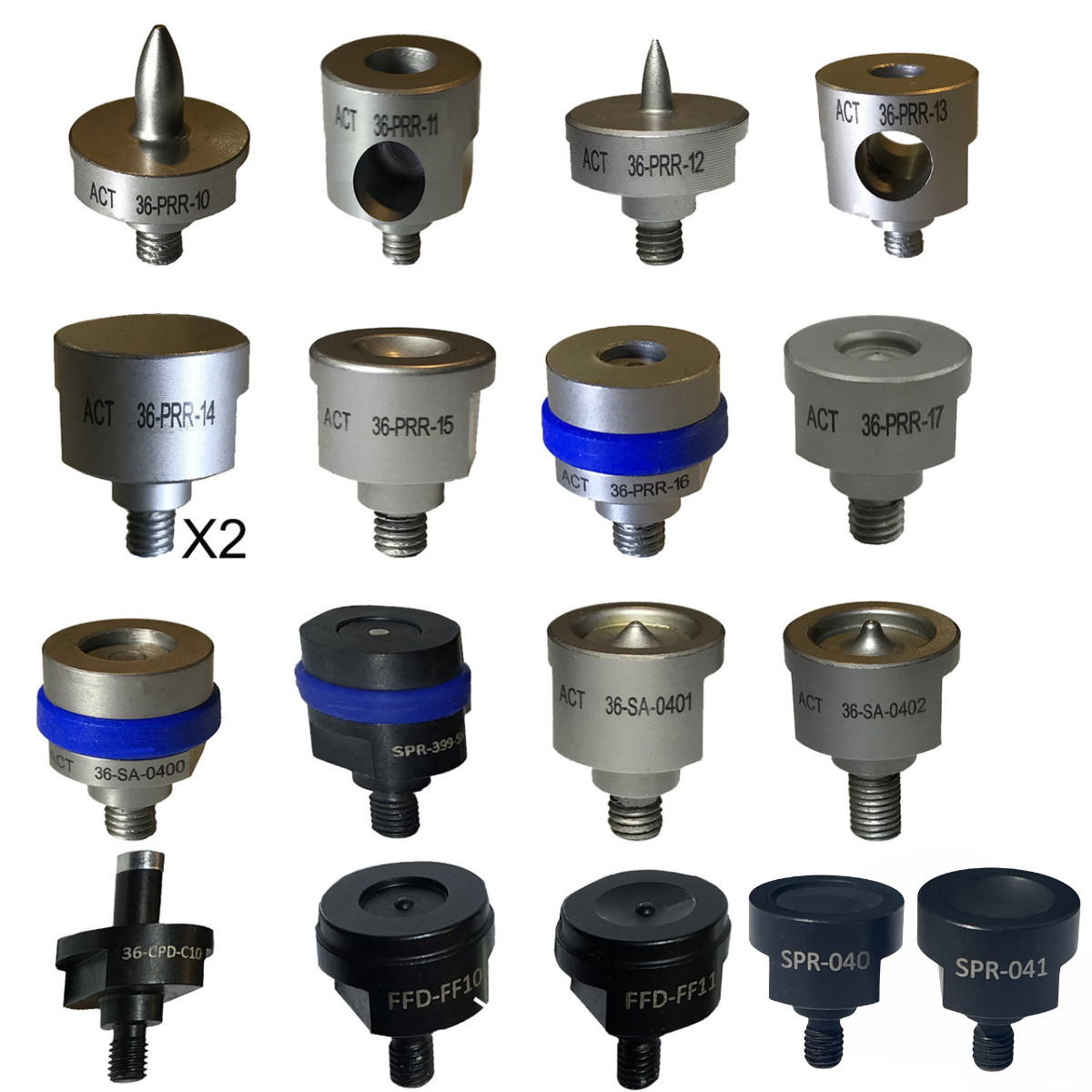 Self Piercing Rivet Gun -Punches- Forming Dies, Extractors - SPR-12, PR-5, 36061