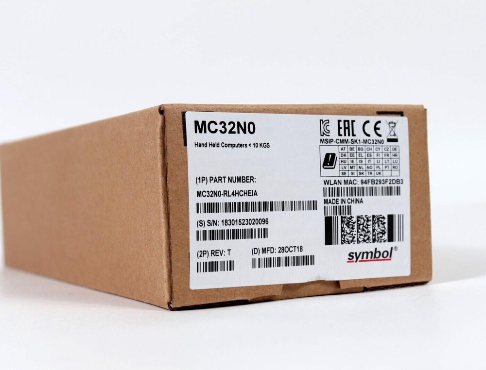 Symbol MC32N0-RL4HCHEIA Handheld Mobile Computer Barcode Scanner with Battery