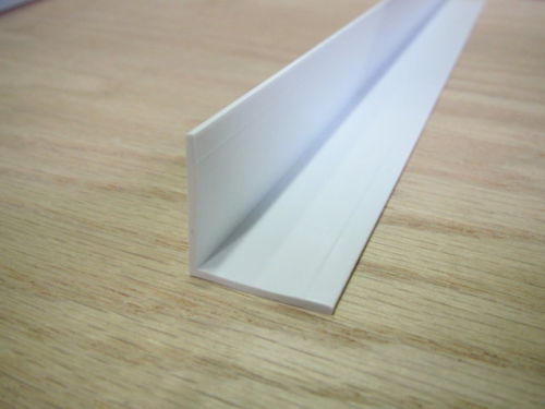 Wall Corner Guard Protector Molding 8-ft Length White or Black Qty 2