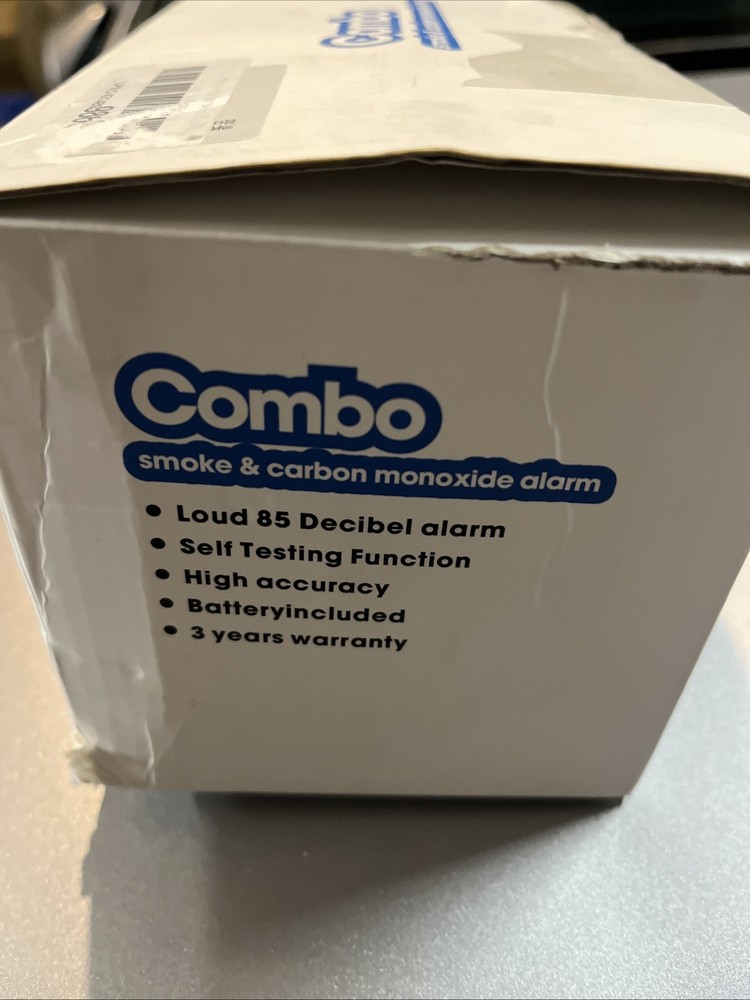 NEW IN BOX 6 PACK SMOKE/CARBON MONOXIDE DETECTOR