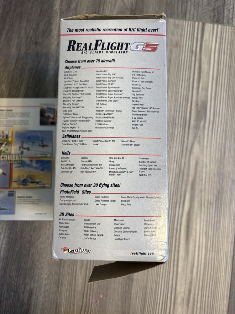 Realflight G5 w/ Interlink Controller RC Remote Control Flight Simulator Tested