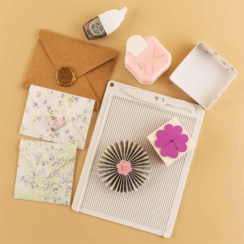 Paper Trimmer Scoring Board Envelope Maker Board Card Making Scoring Board