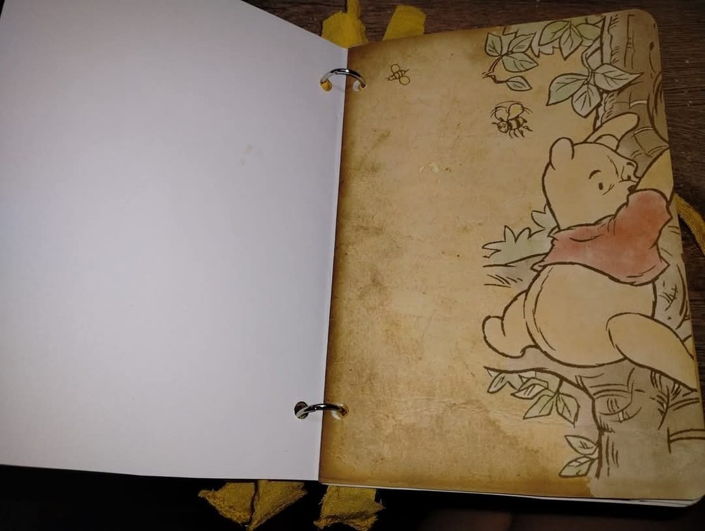 Winnie The Pooh Junk Journal Scrapbook