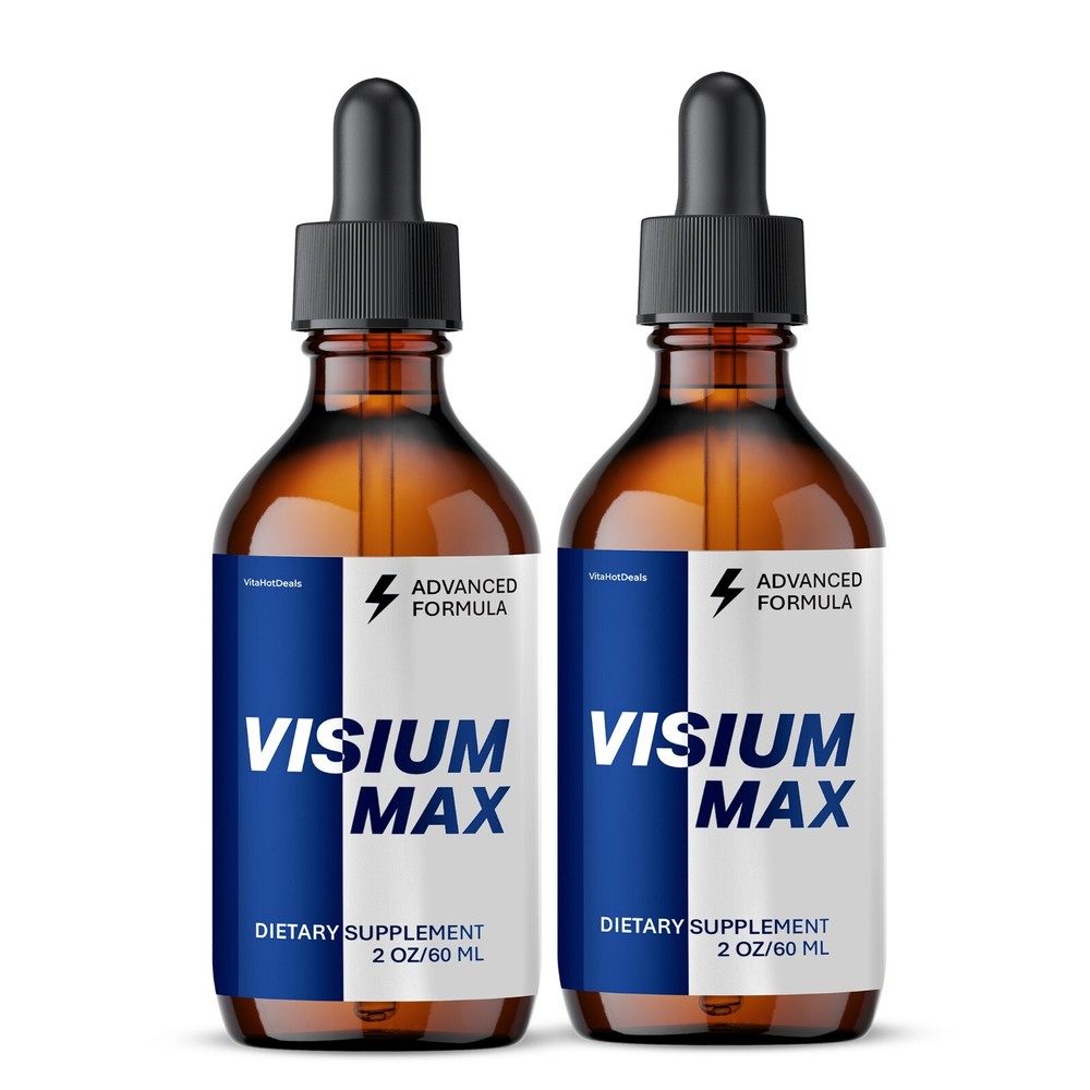 Visium Max Liquid Drops, Extra Strength VisiumMax, All Natural Formula (2 pack)