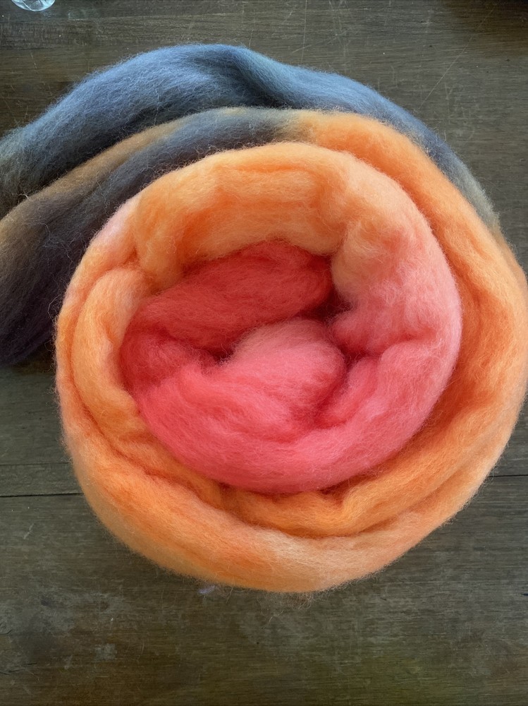 Almost Perfect The Lovers Tarot 2oz Hand Painted Wool Roving Chime