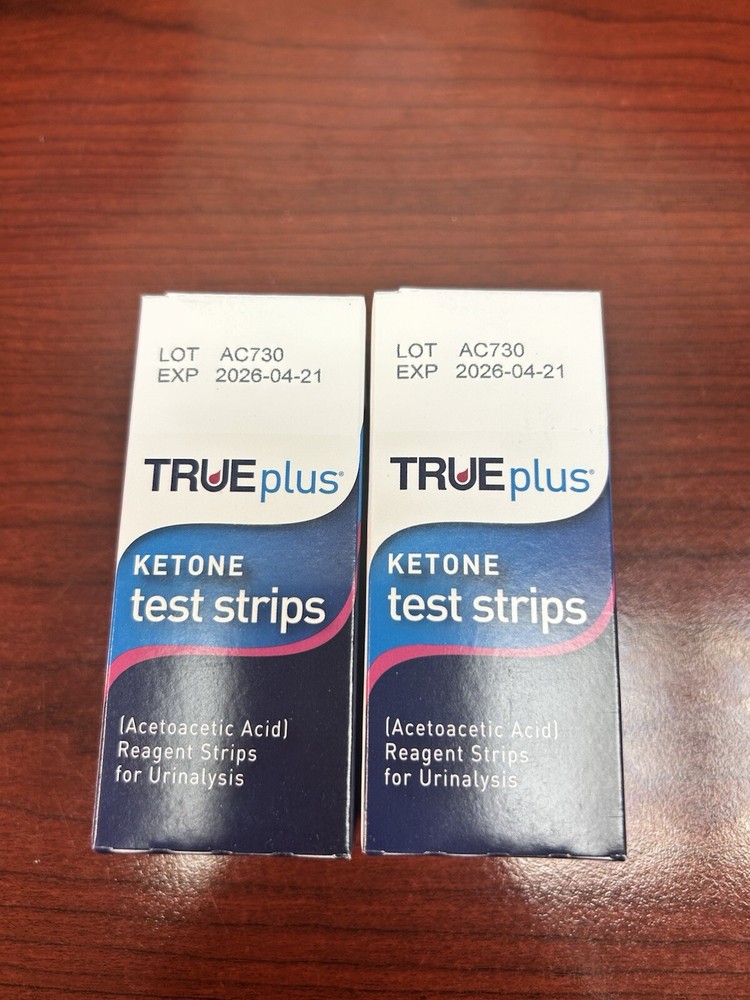 True Plus Ketone Test Strips