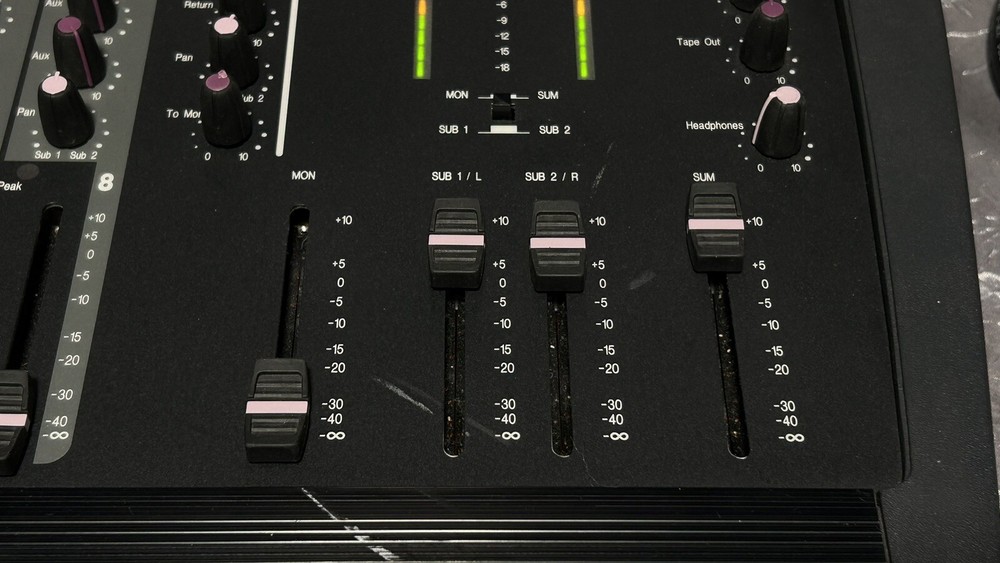 Audio Centron Eclipse Mixing Board ACM-8 Works GREAT