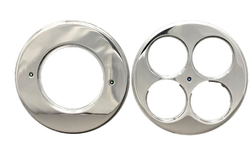 1954 CHEVY TRUCK 5 GAUGE BILLET DASH INSERT