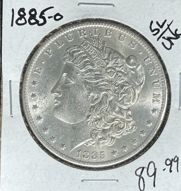 1885-O MORGAN SILVER DOLLAR ~ SL/UNC ~NICE COIN~