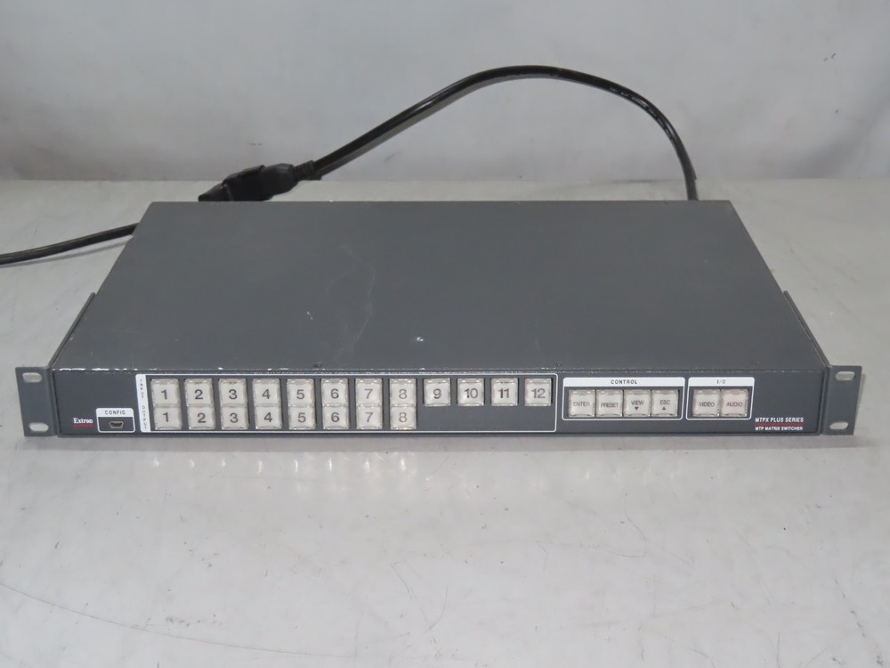 EXTRON MTPX Plus 128 Twisted Pair Matrix Switcher MTPX PLUS SERIES
