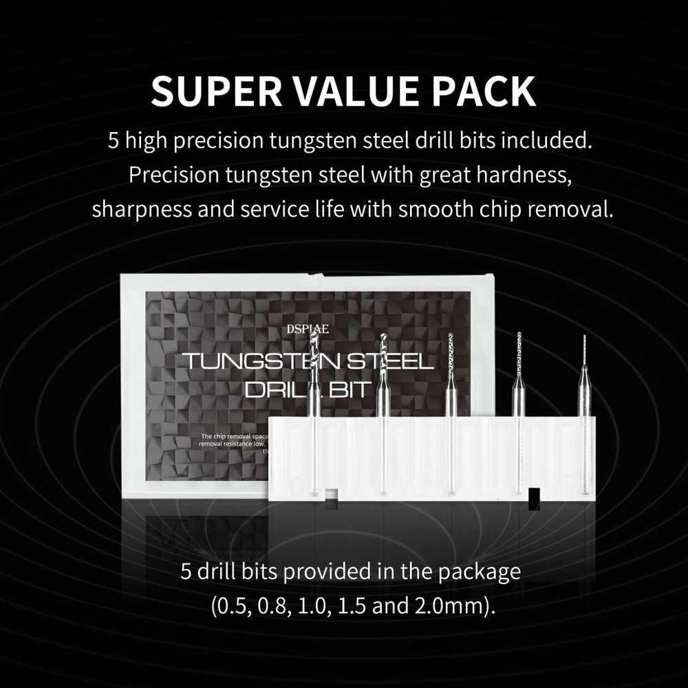 DSPIAE: Flat Core Drilling & Chamfering [Option Kit 2] Photo Etch Chip Removal