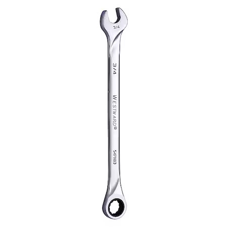 Westward 54Pn83 Wrench, Combination/Extra Long, Sae, 3/4"