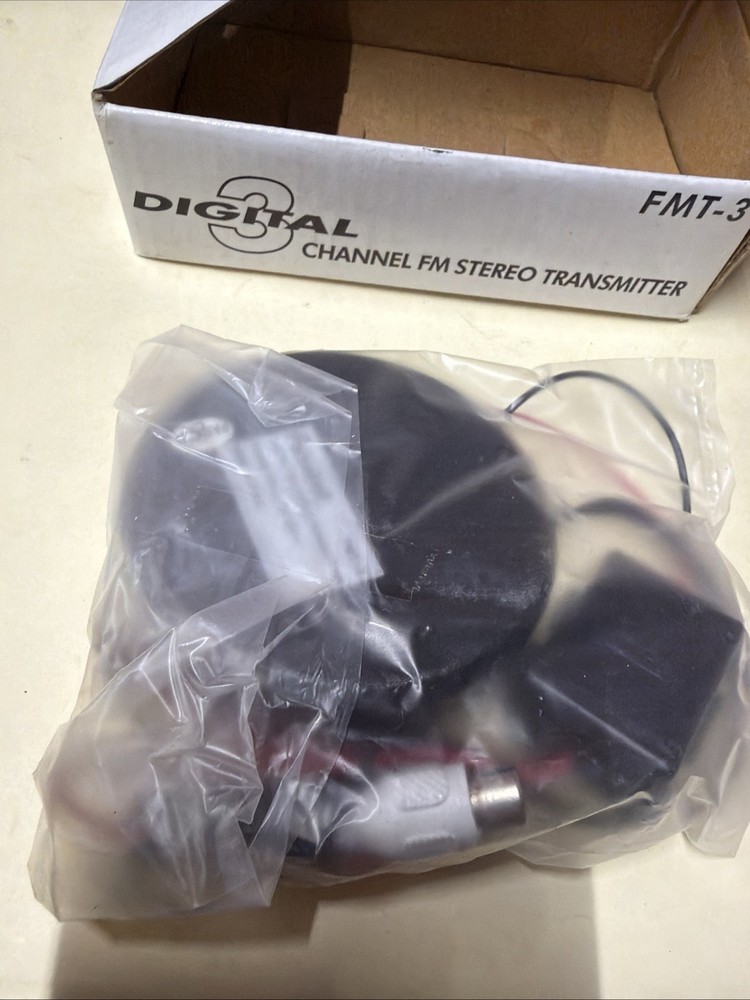 🔥Farenheit FMT-3 Digital 3-Channel FM Stereo Transmitter