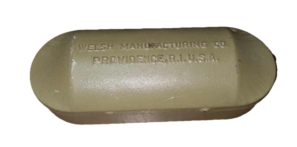 WWII Rochester Optical Red Lens Gunner Glasses with Case