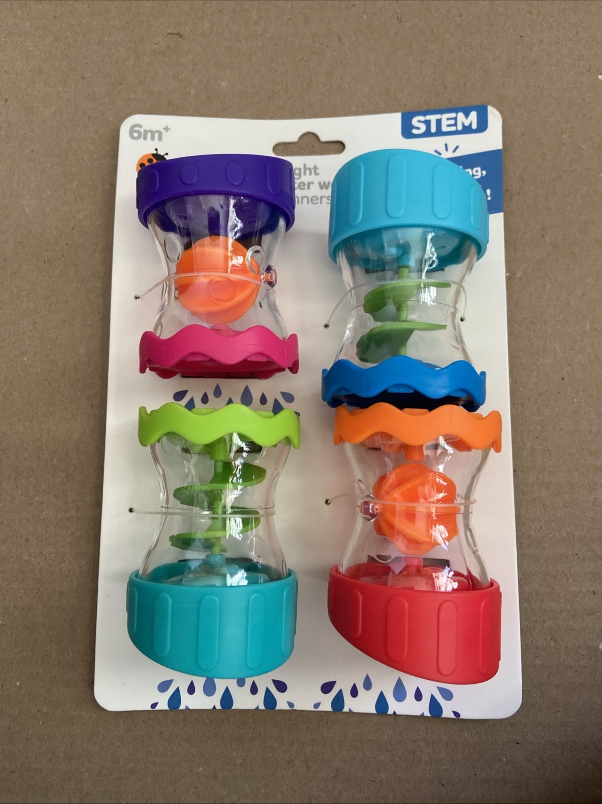 Three New Baby Bathtub Toys Sassy Spinners & Bath Cafe / Munchkin Gone Fishin'