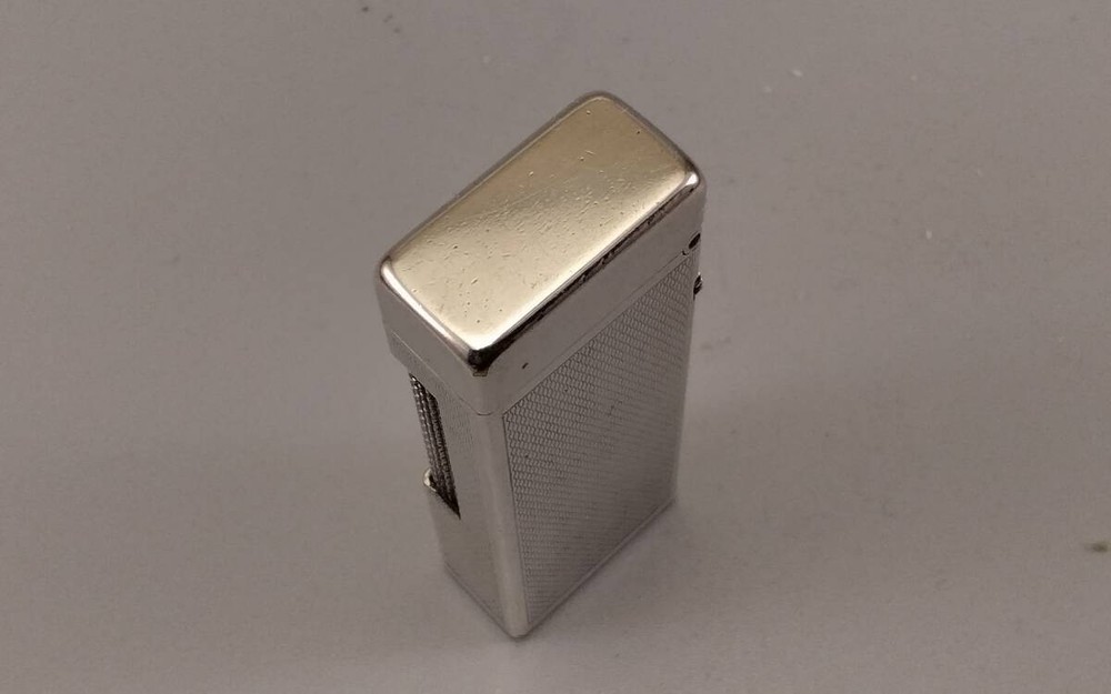 Dunhill Rollagas Early Model Silver Lighter Fully Working