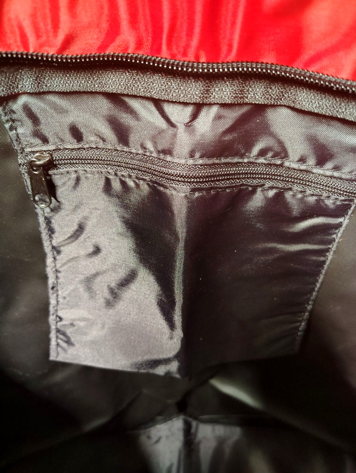 Mickey Mouse Unlimited Vtg 90s Black Zip Graphic Tote Bag Spell Out Nylon NWT