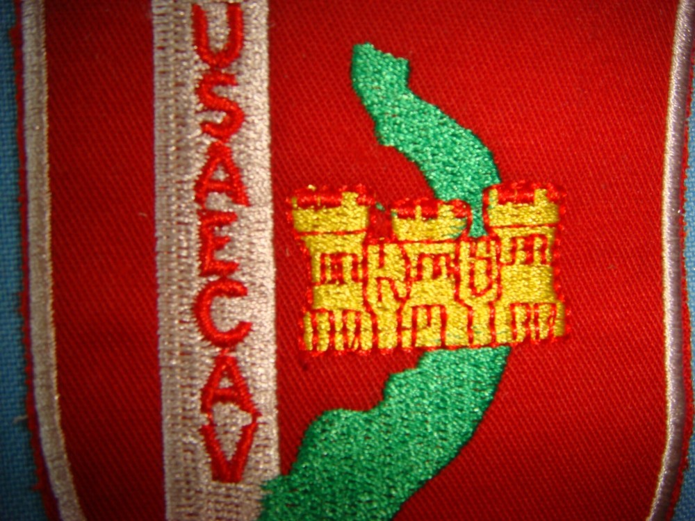 PATCH US ARMY ENGINEER CONSTRUCTION AGENCY IN VIETNAM