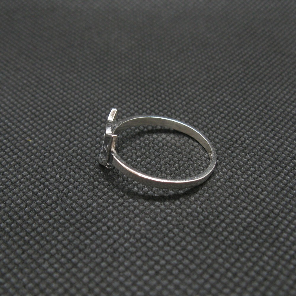 Handmade Sterling Silver Ring Cat Genuine Solid Stamped 925 Empress