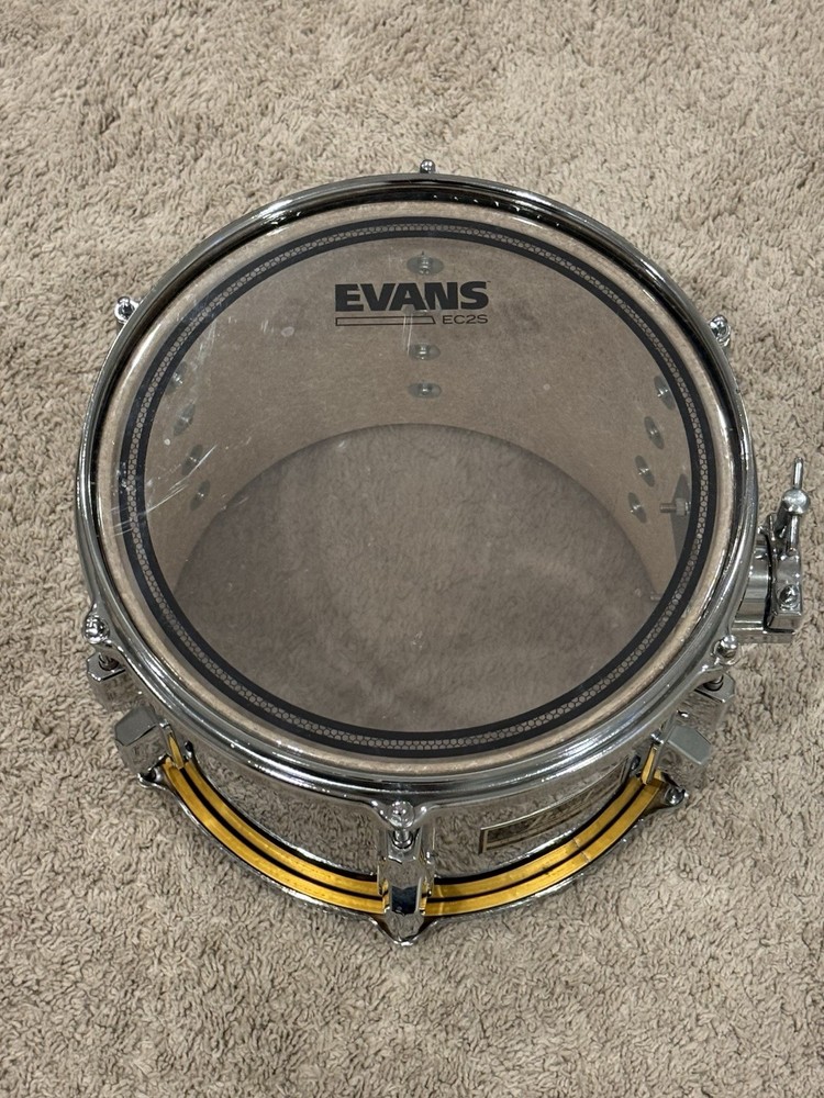 Pearl Export 10 X 8” Chrome Rack Tom Drum Drumset Set