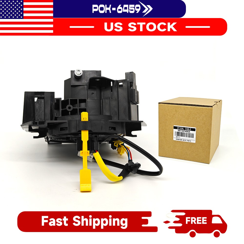 Clock Spring  with Angle Sensor for Dodge Ram 1500 2013-2022 USA