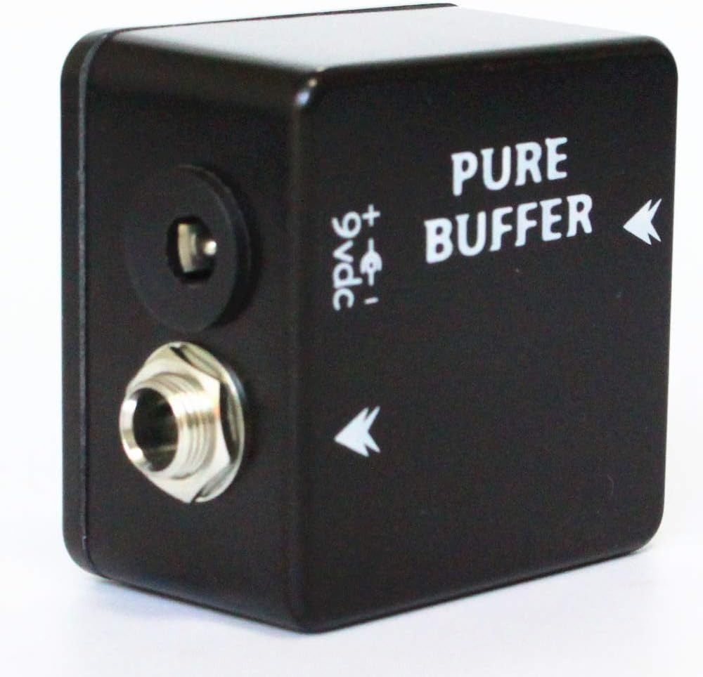 YMUZE Mini Pure Buffer Effect Pedal Full Metal Shell Lightweight and Durable