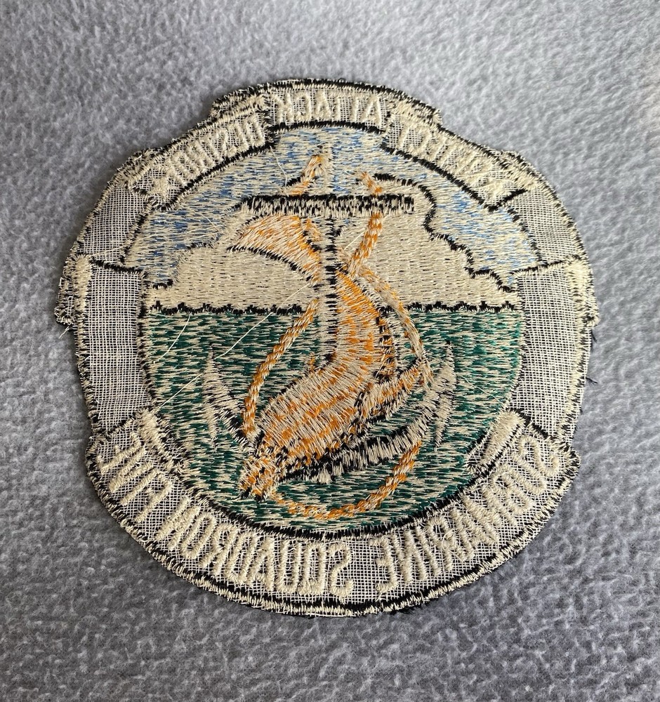 Original 1970's CSS COMSUBRON 5 Commander Submarine Squadron 5 Navy Ship Patch
