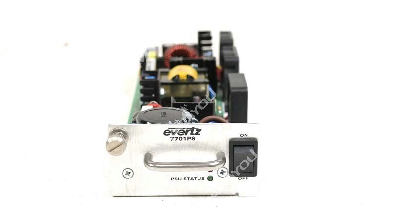 Evertz 7701PS Chassis Power Supply for 1RU Modular 7701FR Frame