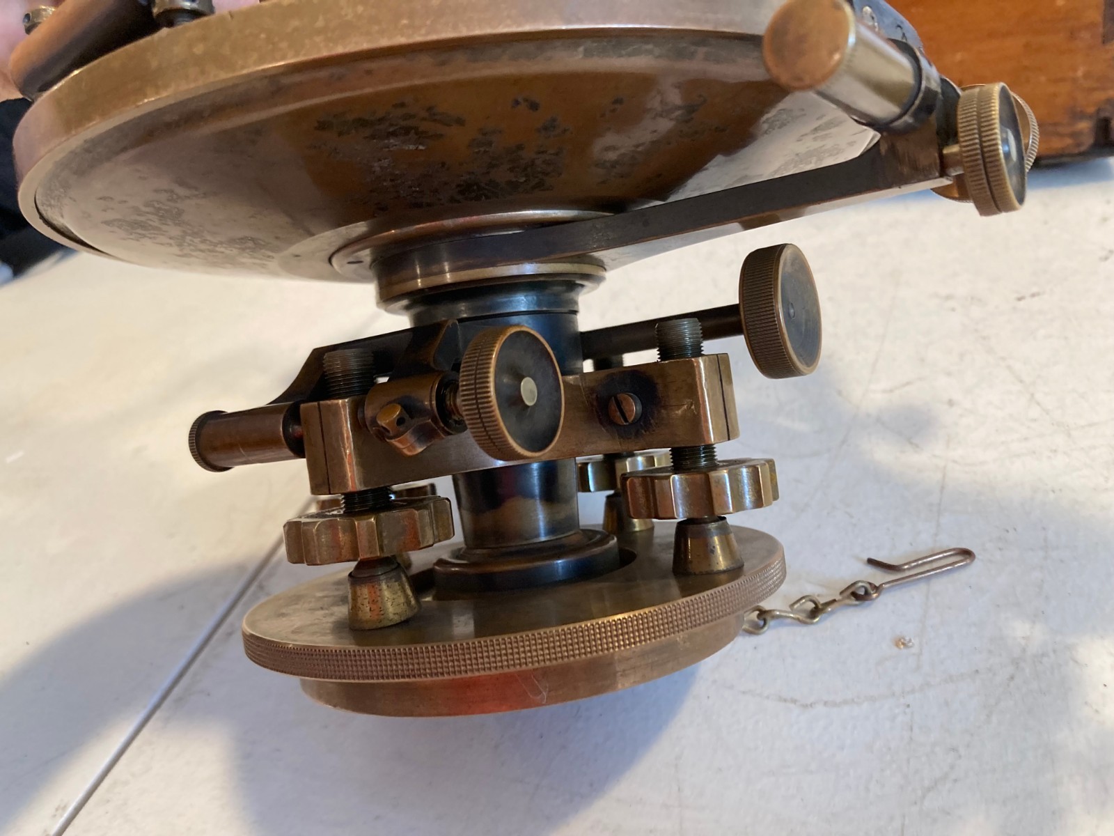 1906 KEUFFEL & ESSER SURVEYOR TRANSIT THEODOLITE ORIGINAL BOX