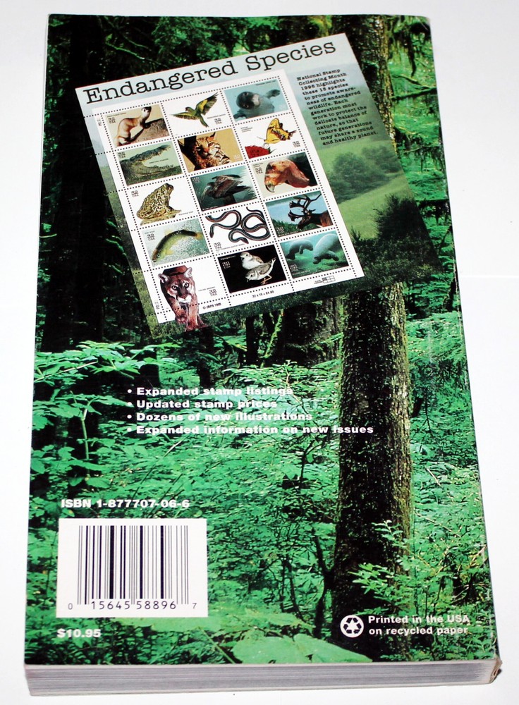 The Postal Service Guide to US Stamps 23rd Edition 1997 Stamp Values