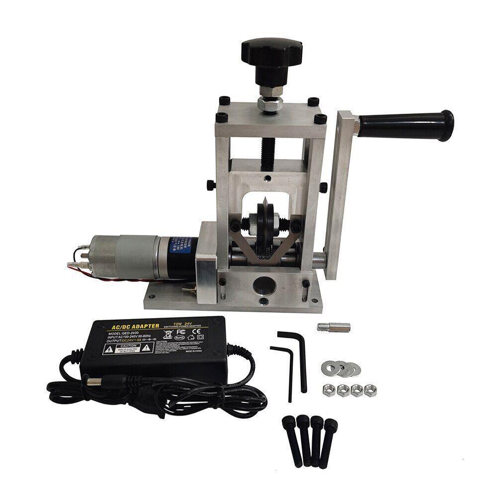 Electric Peeling Machine Manual Wire Stripping Automatic Hand Crank Stripper ho