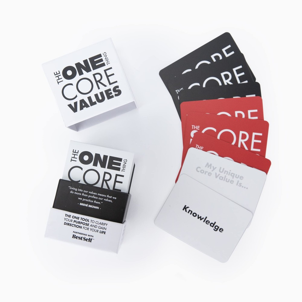 The ONE Thing A Powerful Self-Discovery and Personal Growth Tool Core Values ...
