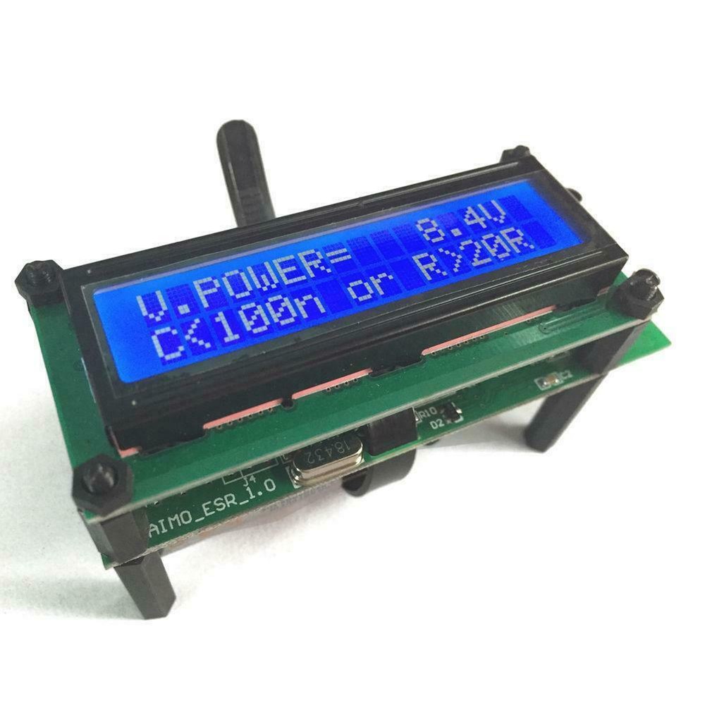 ESR01 Autorange Inductance Tester Capacitance ESR Resistance SMD Component Test