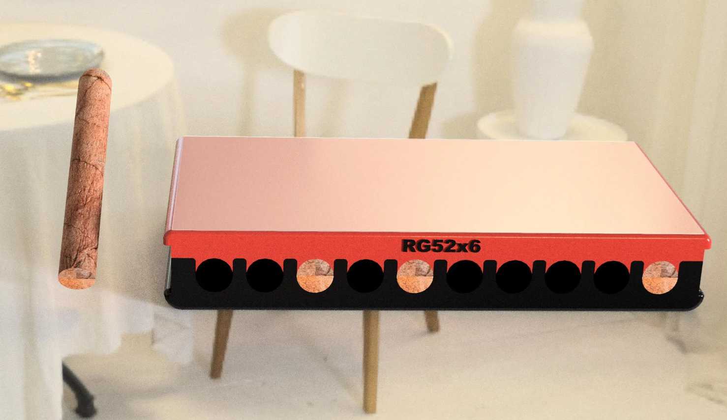 RG52 x 6 cigar mold for cigar rolling brand new cigar mold