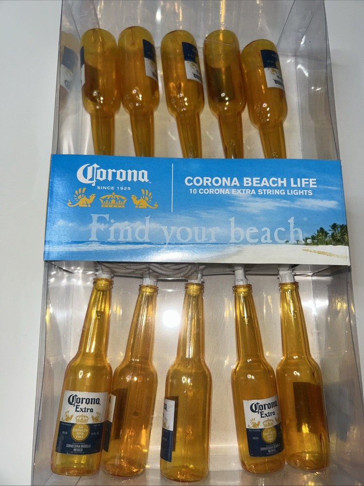 10 Corona Extra String Lights. Brand New. Never Opened.