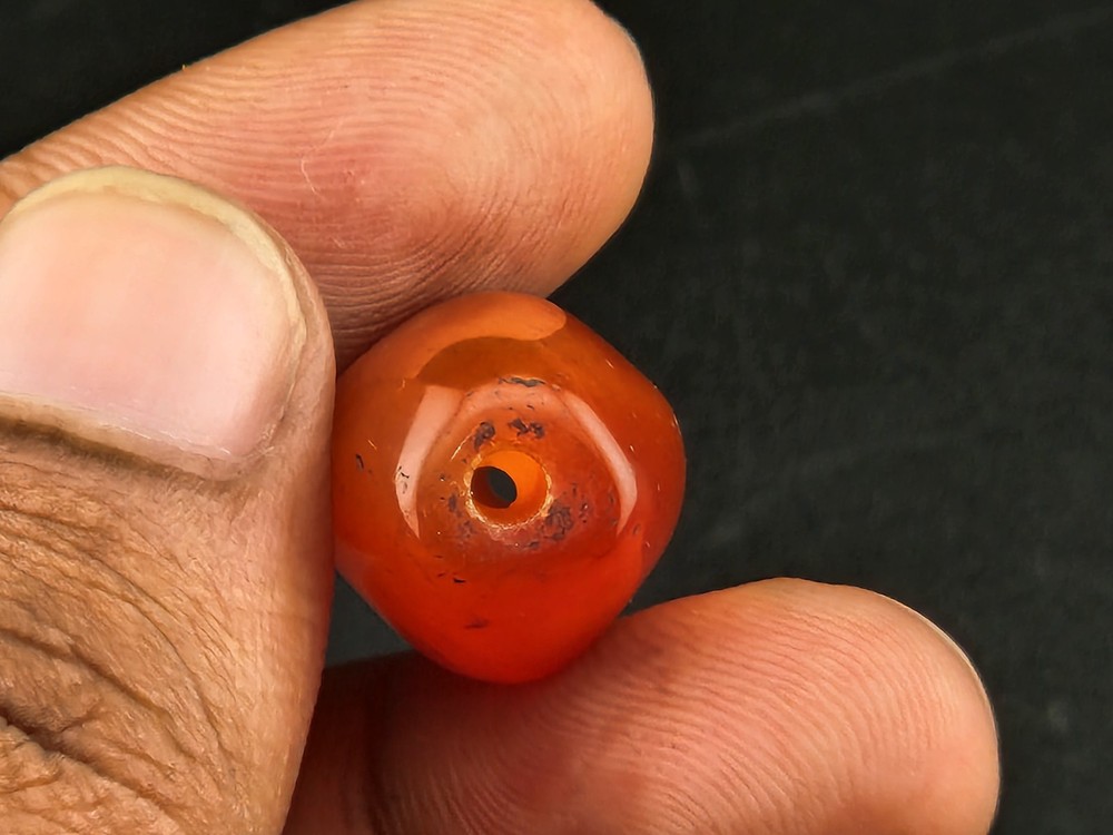 unique ancient carnelian old agate beads