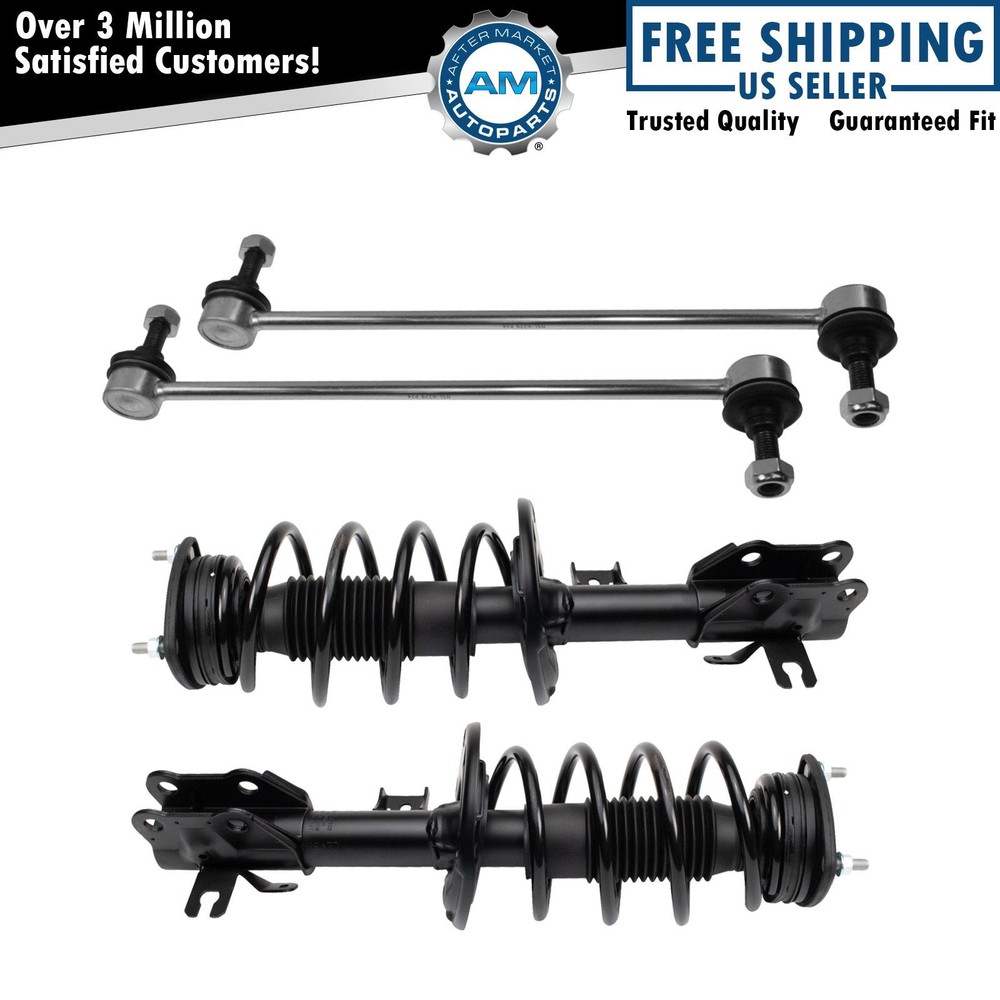 Front Struts & Links Kit Fits 2014-2017 Mazda 6